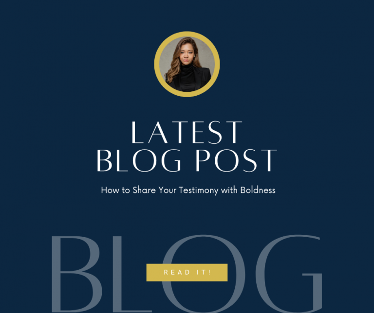 How to Share Your Testimony with Boldness